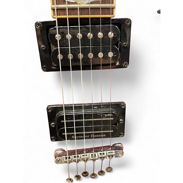 Used Schecter Guitar Research Diamond Series PT Red Solid Body Electric Guitar