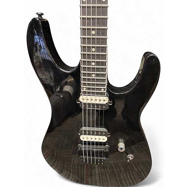 Used Dean MODERN 24 Black Solid Body Electric Guitar