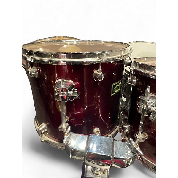 Used Mapex 5 Piece venus series Red Drum Kit