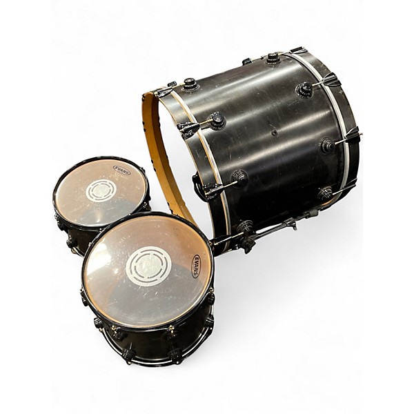 Used DW 3 Piece Collector's Series EBONY SATIN Drum Kit