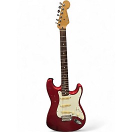 Used 2005 Fender Player Stratocaster Candy Apple Red Metallic Solid Body Electric Guitar