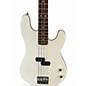 Used Fender AERODYNE PRECISION BASS Bright White Electric Bass Guitar