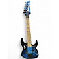 Used Ibanez Ibanez JEM77P Steve Vai Signature JEM Blue Floral Pattern Solid Body Electric Guitar thumbnail