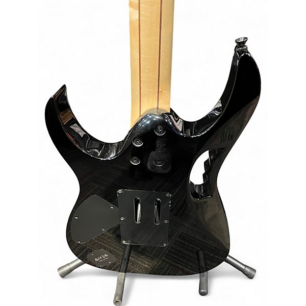 Used Ibanez Ibanez JEM77P Steve Vai Signature JEM Blue Floral Pattern Solid Body Electric Guitar