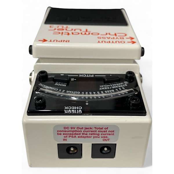 Used BOSS TU3 Chromatic Tuner Pedal