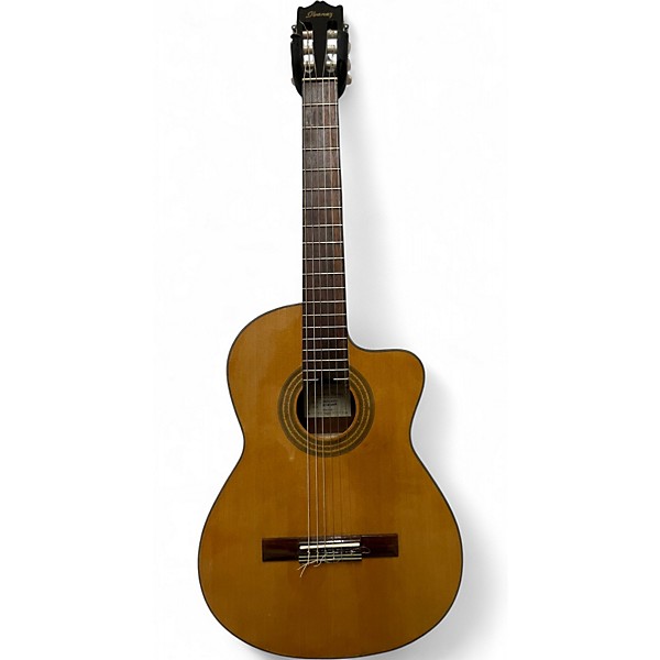 Used Ibanez SALVADOR GA6CE Natural Classical Acoustic Guitar