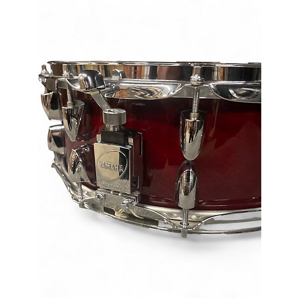 Used Yamaha 5.5X14 BIRCH CUSTOM ABSOLUTE Wine Red Drum