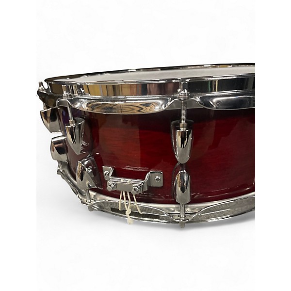 Used Yamaha 5.5X14 BIRCH CUSTOM ABSOLUTE Wine Red Drum