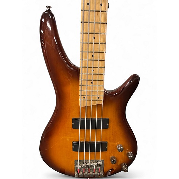 Used Ibanez SR375M 2 Color Sunburst Electric Bass Guitar