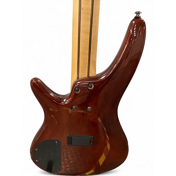 Used Ibanez SR375M 2 Color Sunburst Electric Bass Guitar