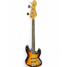 Used Vintage VJ74 Icon Series 3 Tone Sunburst Electric Bass Guitar