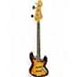 Used Vintage VJ74 Icon Series 3 Tone Sunburst Electric Bass Guitar thumbnail