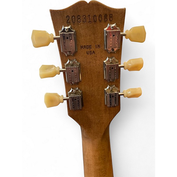 Used 2020 Gibson Les Paul Tribute 2 Tone Sunburst Solid Body Electric Guitar