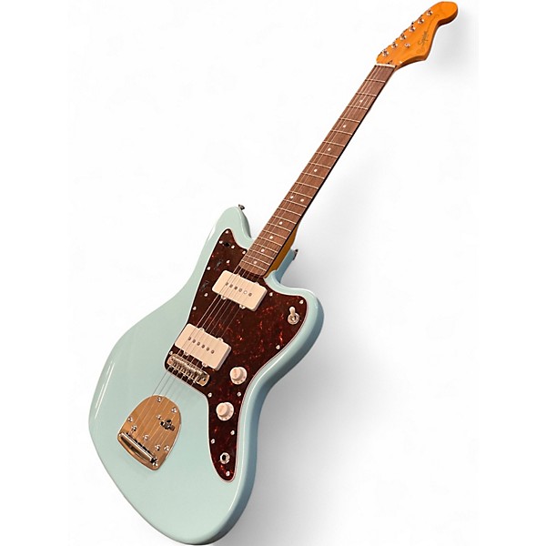 Used Squier Classic Vibe 60s Jazzmaster Blue Solid Body Electric Guitar