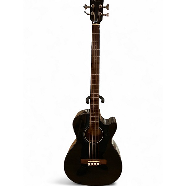 Used Fender CB-60 SCE BLACK Acoustic Bass Guitar