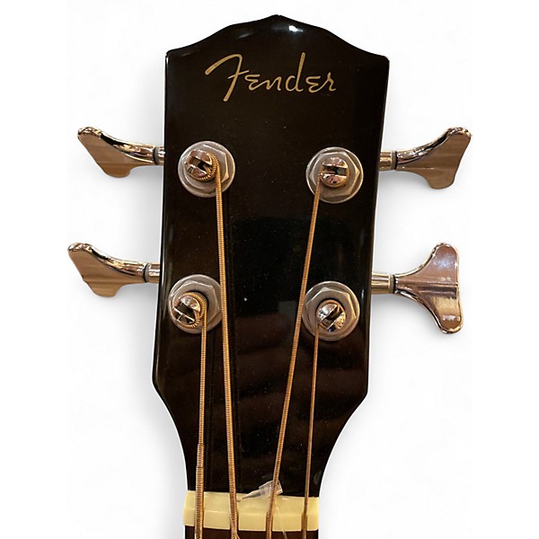 Used Fender CB-60 SCE BLACK Acoustic Bass Guitar