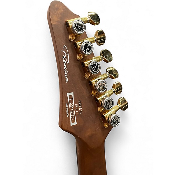 Used Ibanez KRYS10 Scott LePage Gold Solid Body Electric Guitar