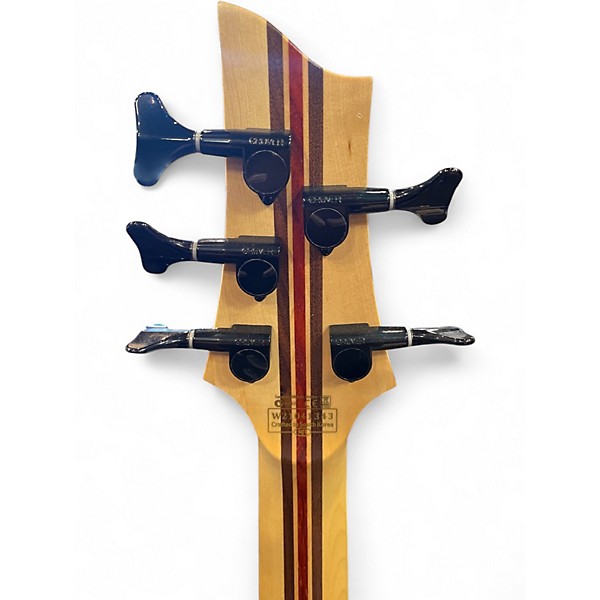 Used Schecter Guitar Research SLS ELITE V 5 string bass TRANS BLACK FADE Electric Bass Guitar