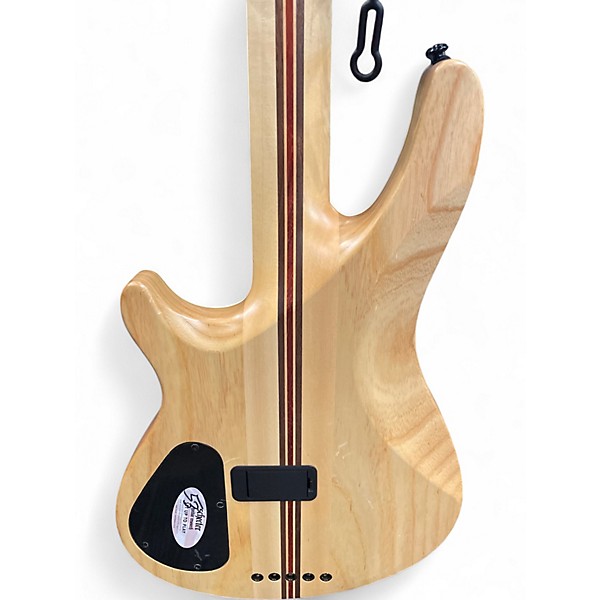 Used Schecter Guitar Research SLS ELITE V 5 string bass TRANS BLACK FADE Electric Bass Guitar