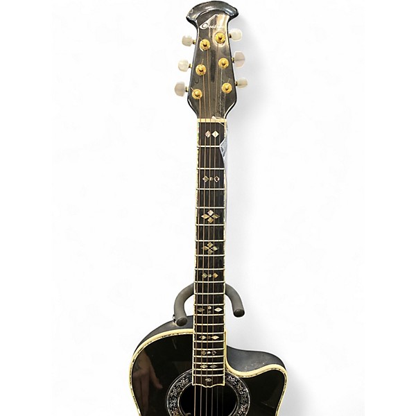 Used Ovation CC057 CELEBRITY Black Acoustic Guitar