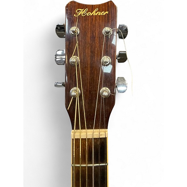 Used Hohner HW400N Natural Acoustic Guitar