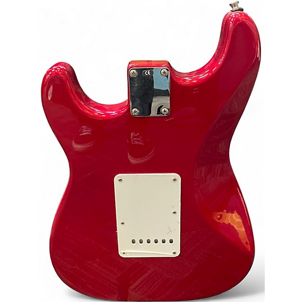 Used Fender Artist Series Jimmie Vaughan Tex-Mex Stratocaster Candy Apple Red Solid Body Electric Guitar