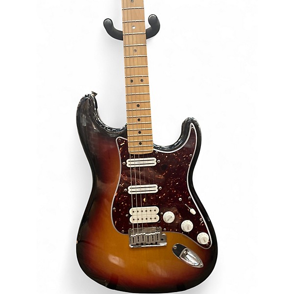 Used Fender American Elite Stratocaster 3 Color Sunburst Solid Body Electric Guitar