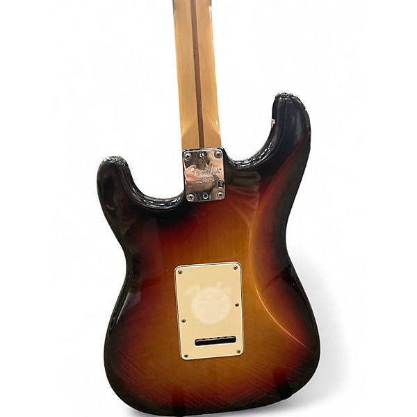 Used Fender American Elite Stratocaster 3 Color Sunburst Solid Body Electric Guitar
