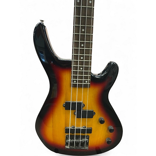 Used Washburn Lyon LB40 Sunburst Electric Bass Guitar