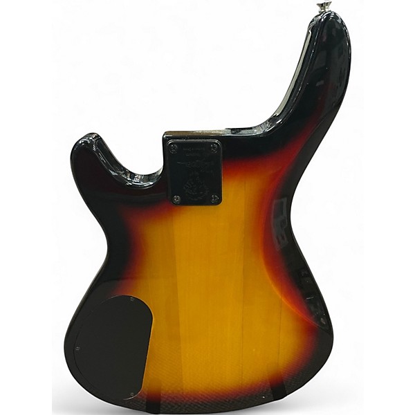 Used Washburn Lyon LB40 Sunburst Electric Bass Guitar