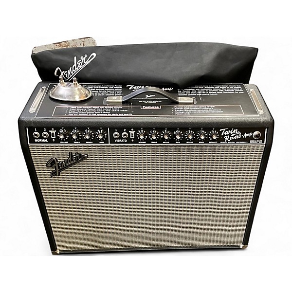 Used Fender 1965 Reissue Twin Reverb 85W 2x12 Tube Guitar Combo Amp