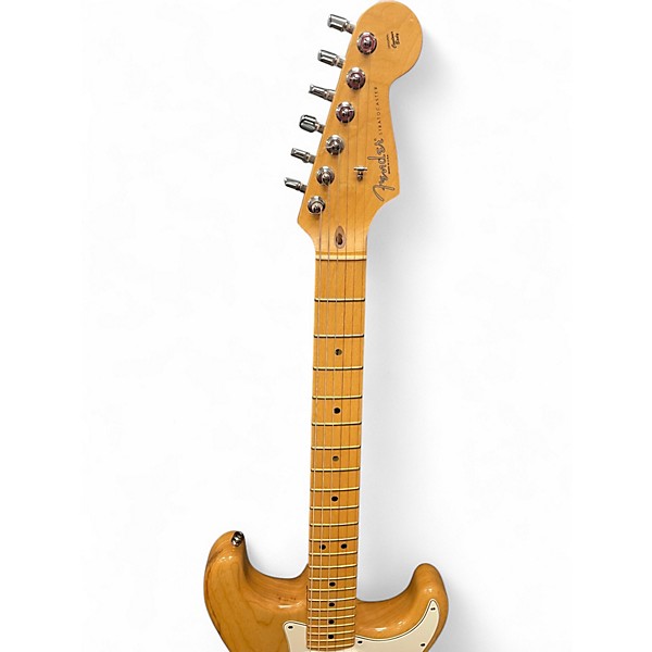 Used Fender Stratocaster Natural Hollow Body Electric Guitar