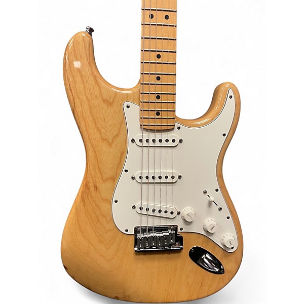 Used Fender Stratocaster Natural Hollow Body Electric Guitar