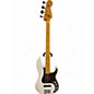 Used Fender American Ultra Precision Bass Pearl White Electric Bass Guitar