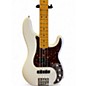 Used Fender American Ultra Precision Bass Pearl White Electric Bass Guitar