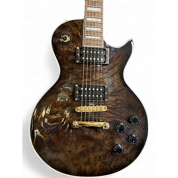 Used Grote SINGLE CUT Trans Brown Solid Body Electric Guitar