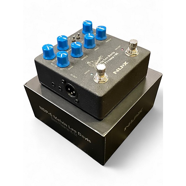 Used NUX MELVIN LEE DAVIS PREAMP DI Bass Effect Pedal