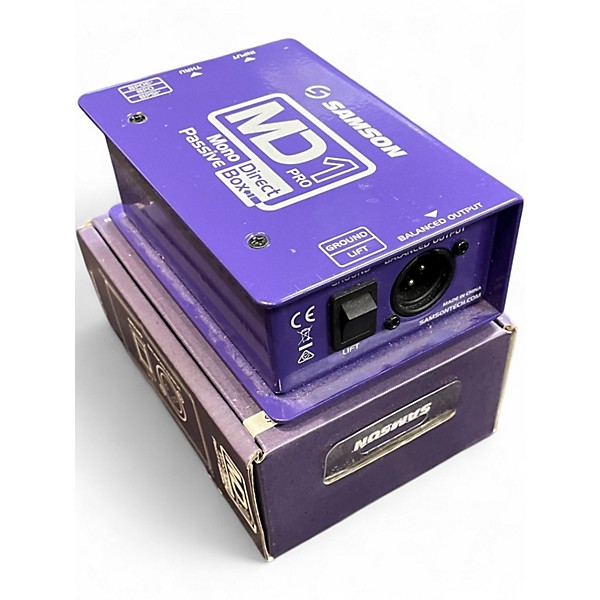 Used Samson MD1 PRO Bass Effect Pedal