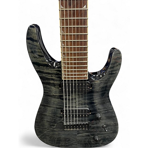 Used Jackson SLATHXQ3-8 X SERIES SOLOIST QUILTED GREEN Solid Body Electric Guitar