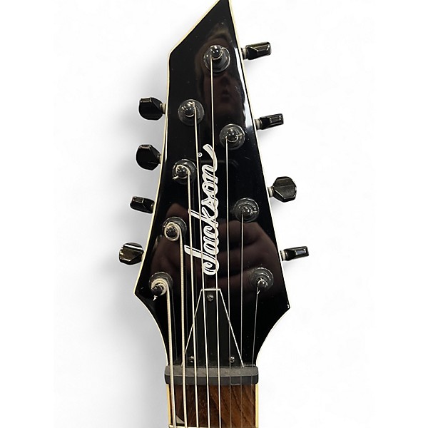 Used Jackson SLATHXQ3-8 X SERIES SOLOIST QUILTED GREEN Solid Body Electric Guitar