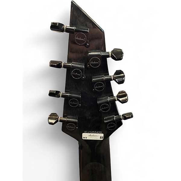 Used Jackson SLATHXQ3-8 X SERIES SOLOIST QUILTED GREEN Solid Body Electric Guitar