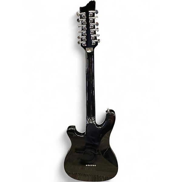 Used Schecter Guitar Research Stargazer-12 Black Solid Body Electric Guitar