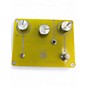 Used Spiral Electric Effects Yellow LM741 Effect Pedal thumbnail