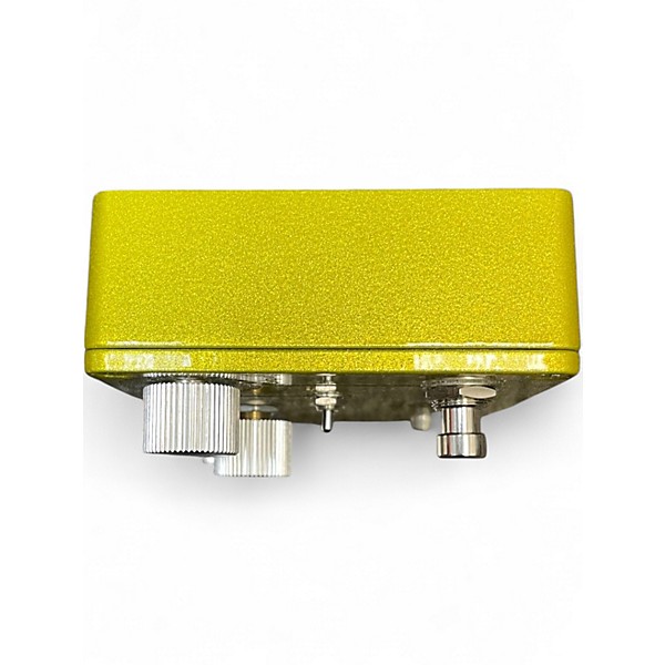 Used Spiral Electric Effects Yellow LM741 Effect Pedal