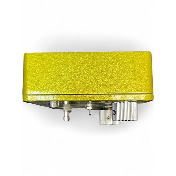 Used Spiral Electric Effects Yellow LM741 Effect Pedal