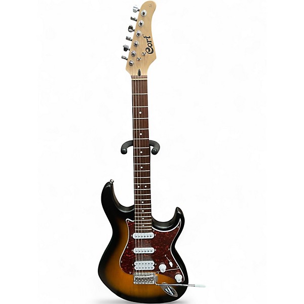 Used Cort G110 Sunburst Solid Body Electric Guitar