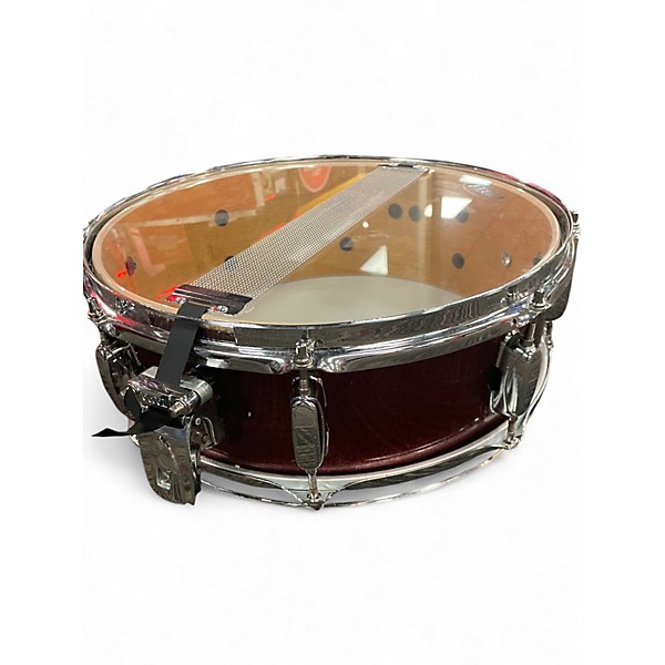 Used 2016 TAMA 5 Piece Silverstar All Birch Red Sparkle Drum Kit