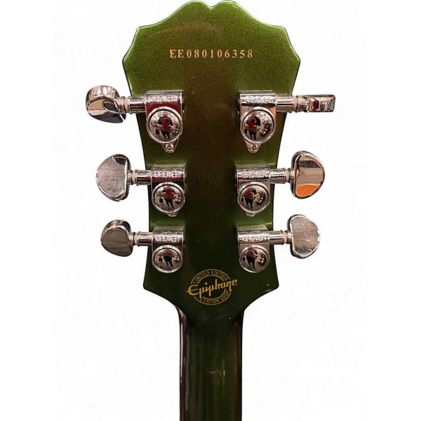 Used Epiphone Les Paul Studio Green Chameleon Solid Body Electric Guitar