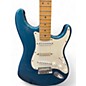 Used 1999 Fender American Standard Stratocaster Metallic Aqua Marine Solid Body Electric Guitar