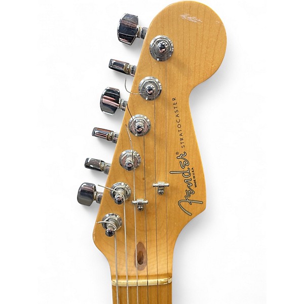 Used 1999 Fender American Standard Stratocaster Metallic Aqua Marine Solid Body Electric Guitar